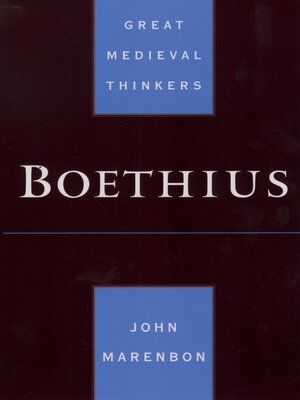 cover image of Boethius